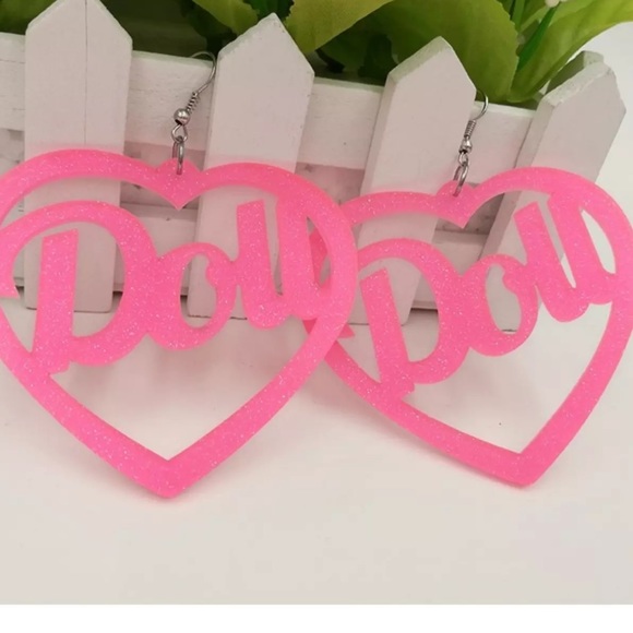 barbie hoop earrings